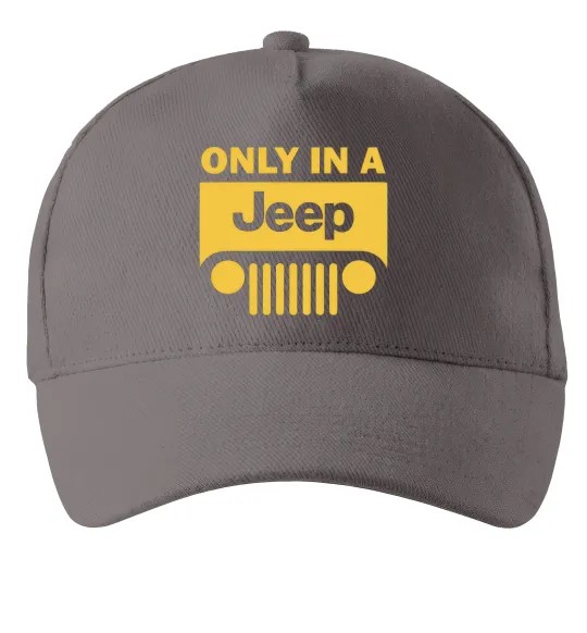 Кепка Only in a Jeep Серый фото