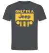 Чоловіча футболка Only in a Jeep Графіт фото