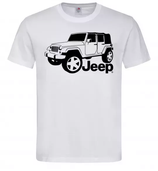 Мужская футболка JEEP Белый фото