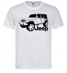 Мужская футболка JEEP Белый фото