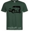 Мужская футболка JEEP Темно-зеленый фото