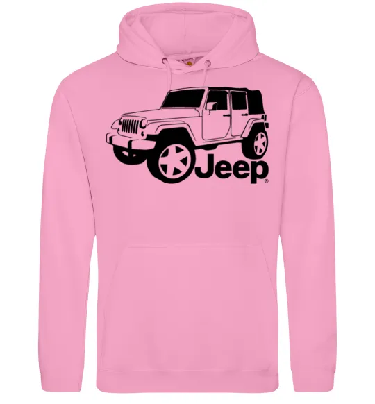 Чоловіча толстовка (худі) JEEP Рожевий фото
