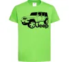 Дитяча футболка JEEP Лаймовий фото