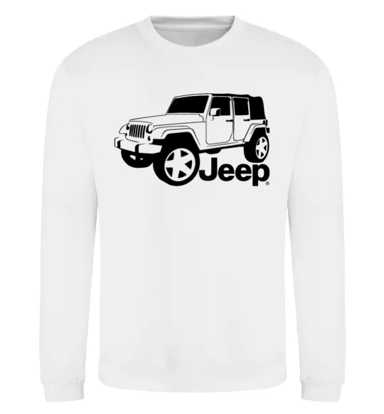 Світшот JEEP Білий фото