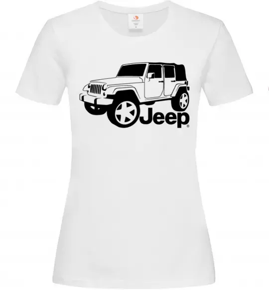Жіноча футболка JEEP Білий фото