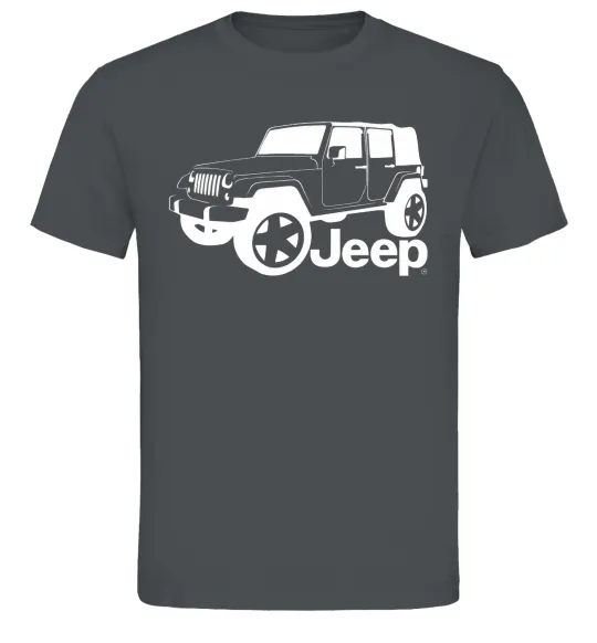 Мужская футболка JEEP Графит фото