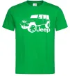 Мужская футболка JEEP Зеленый фото