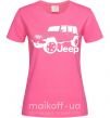 Жіноча футболка JEEP Яскраво-рожевий фото