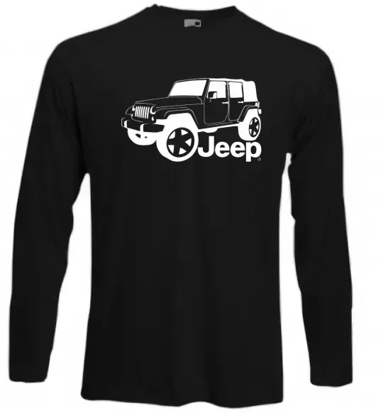 Лонгслів JEEP Чорний фото