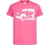 Дитяча футболка JEEP Яскраво-рожевий фото