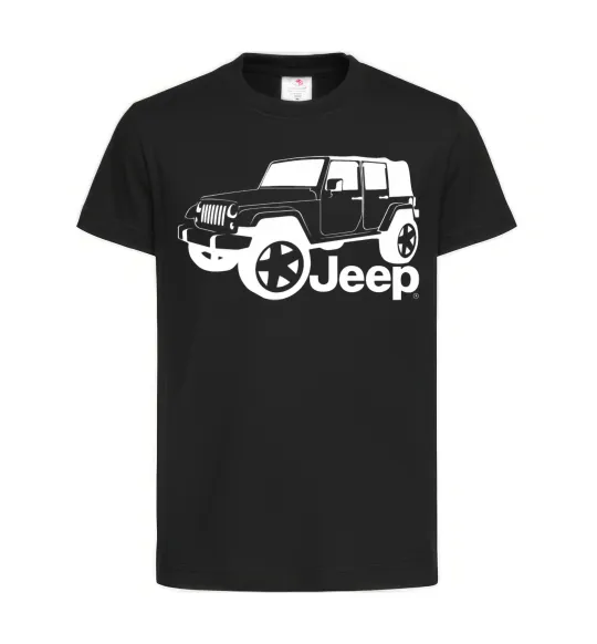 Дитяча футболка JEEP Чорний фото