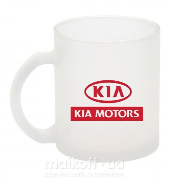 Чашка стеклянная Kia Motors Фроузен фото