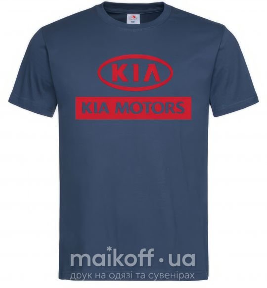 Мужская футболка Kia Motors Темно-синий фото