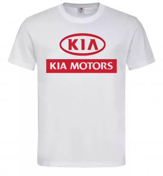 Мужская футболка Kia Motors Белый фото