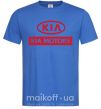 Чоловіча футболка Kia Motors Яскраво-синій фото