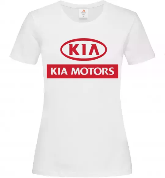 Женская футболка Kia Motors Белый фото