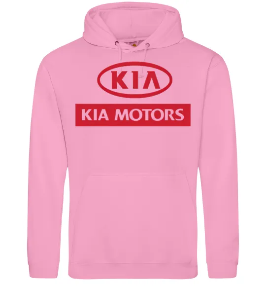 Чоловіча толстовка (худі) Kia Motors Рожевий фото