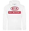 Мужская толстовка (худи) Kia Motors Белый фото