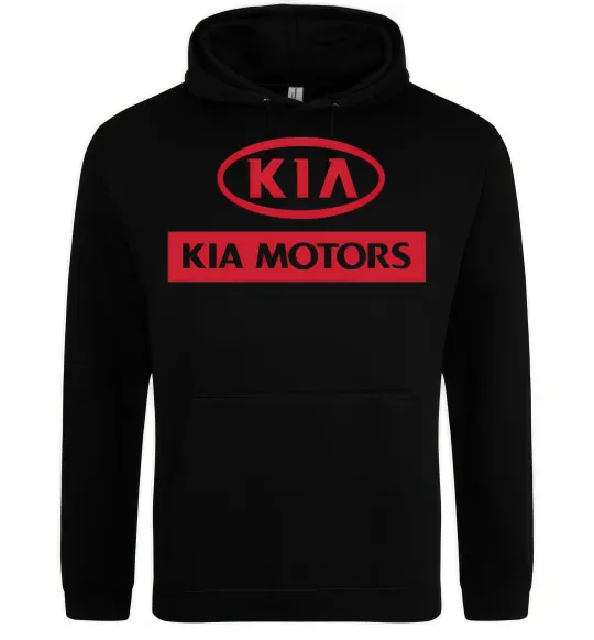 Женская толстовка (худи) Kia Motors Черный фото