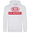 Женская толстовка (худи) Kia Motors Серый меланж фото