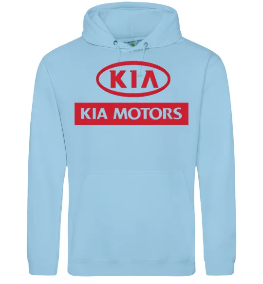 Женская толстовка (худи) Kia Motors Голубой фото