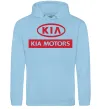 Женская толстовка (худи) Kia Motors Голубой фото