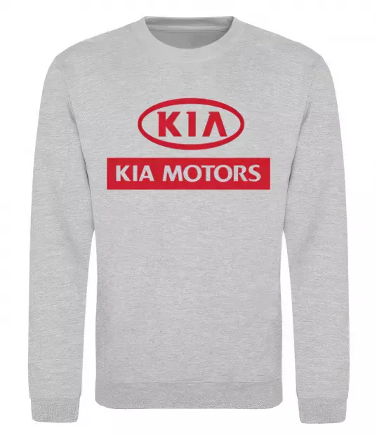 Світшот Kia Motors Сірий меланж фото