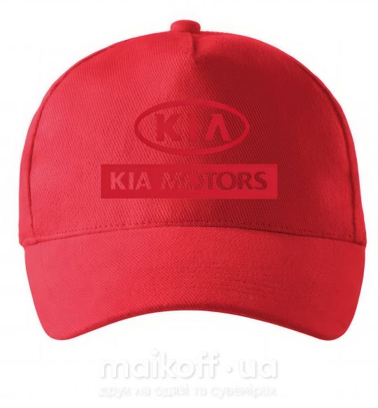 Кепка Kia Motors Красный фото