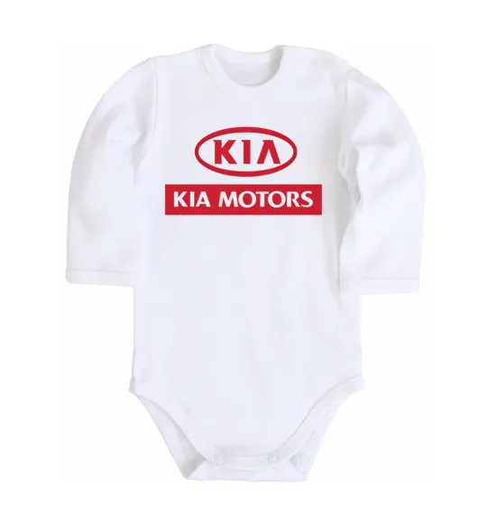 Детский боди Kia Motors Белый фото