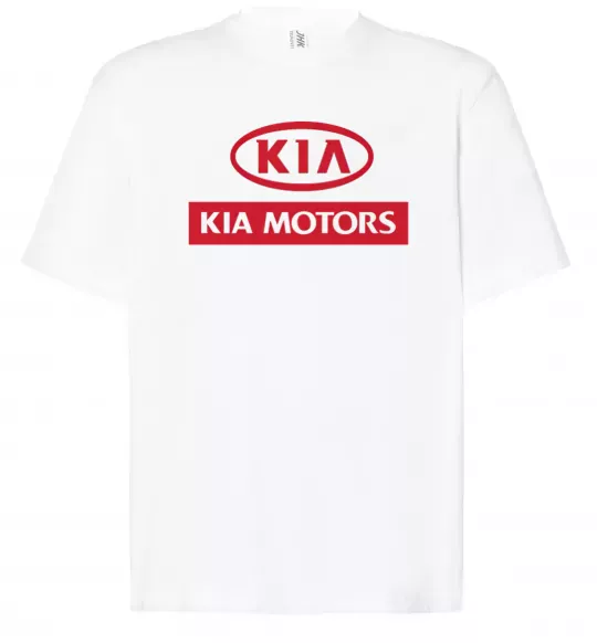 Футболка Оверсайз Kia Motors Белый фото