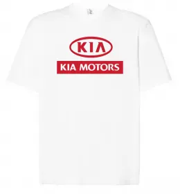 Футболка Оверсайз Drive Kia Білий фото