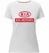 Женская премиум футболка Kia Motors Белый фото