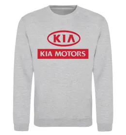 Світшот Kia Motors Сірий меланж фото