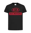 Дитяча футболка Kia Motors Чорний фото