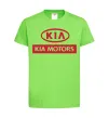 Дитяча футболка Kia Motors Лаймовий фото