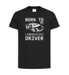 Дитяча футболка Born to be Lamborghini driver Чорний фото