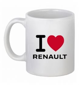 Чашка керамическая I Love Renault Чашка керамическая I Love Renault