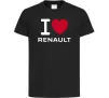 Детская футболка I Love Renault Черный Детская футболка I Love Renault Черный фото