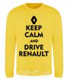 Світшот Drive Renault Сонячно жовтий фото
