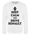 Світшот Drive Renault Білий фото