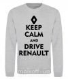 Світшот Drive Renault Сірий меланж фото