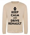 Світшот Drive Renault Пісочний фото