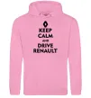 Женская толстовка (худи) Drive Renault Розовый фото