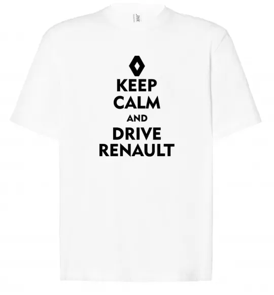 Футболка Оверсайз Drive Renault Білий фото