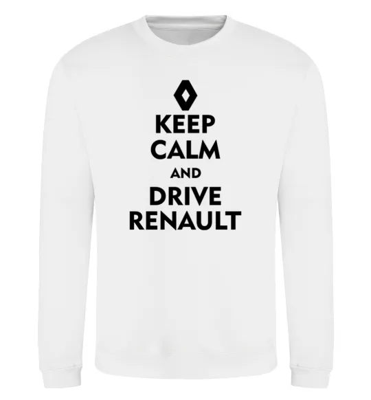 Свитшот Drive Renault Белый фото