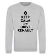 Свитшот Drive Renault Серый меланж фото
