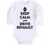 Дитячий бодік Drive Renault Білий фото