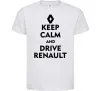 Дитяча футболка Drive Renault Білий фото
