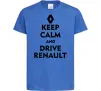Дитяча футболка Drive Renault Яскраво-синій фото