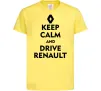 Дитяча футболка Drive Renault Лимонний фото